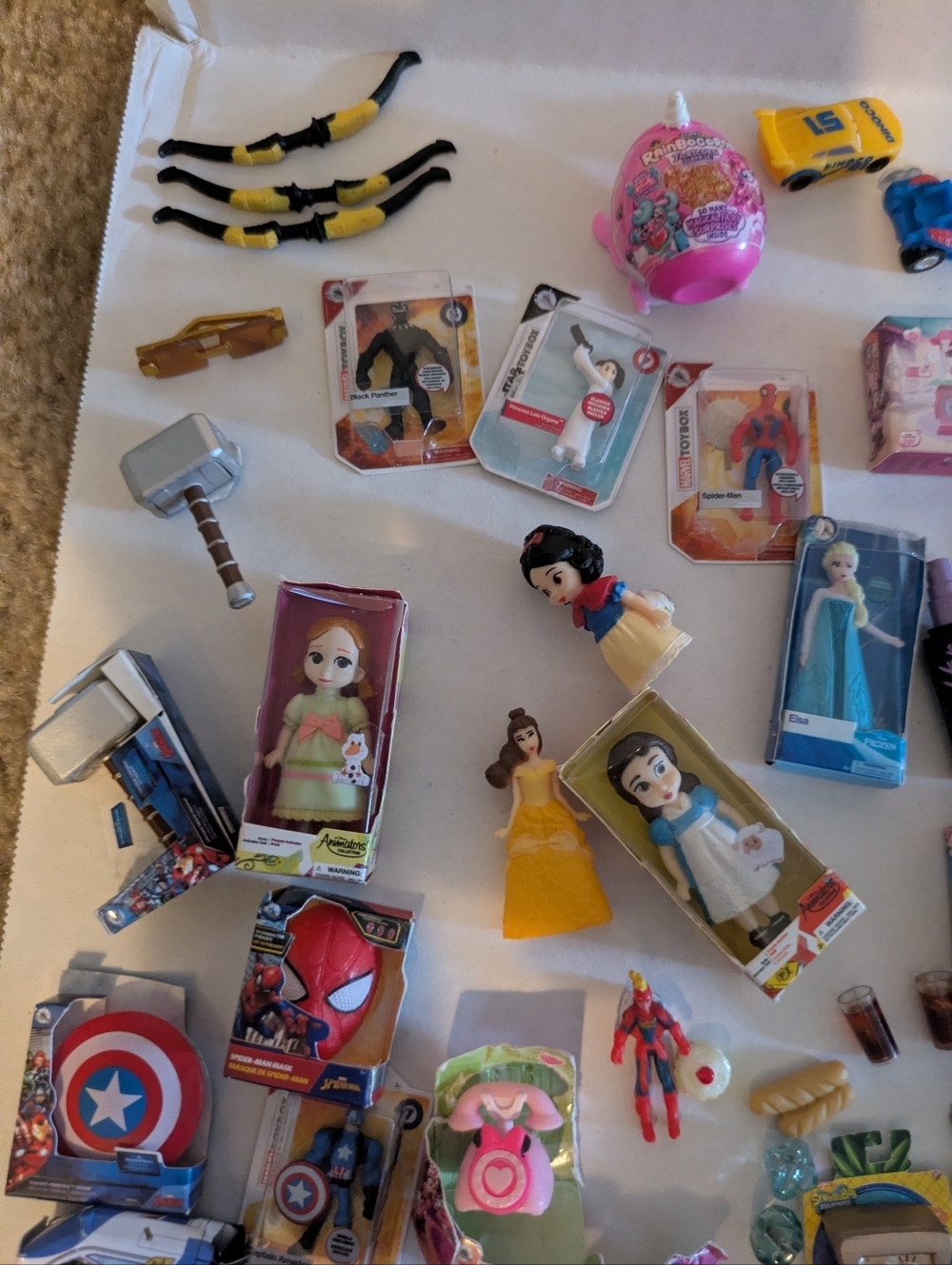 Zuru Mini brands lot 20+ Pieces. Odd Pieces Included. Marvel, Disney,Toy Story - Picture 2 of 5